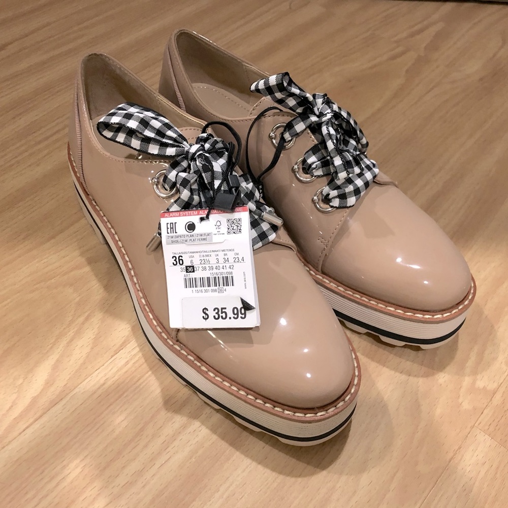 Zara Oxford shoes